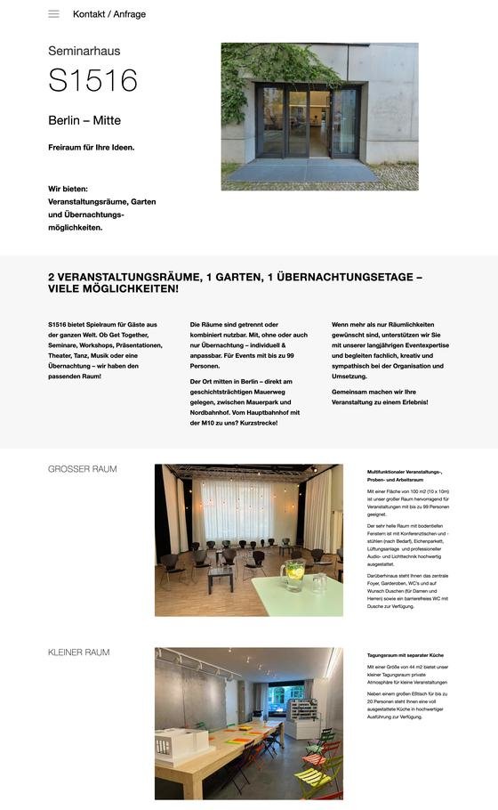 Website von s1516.de
